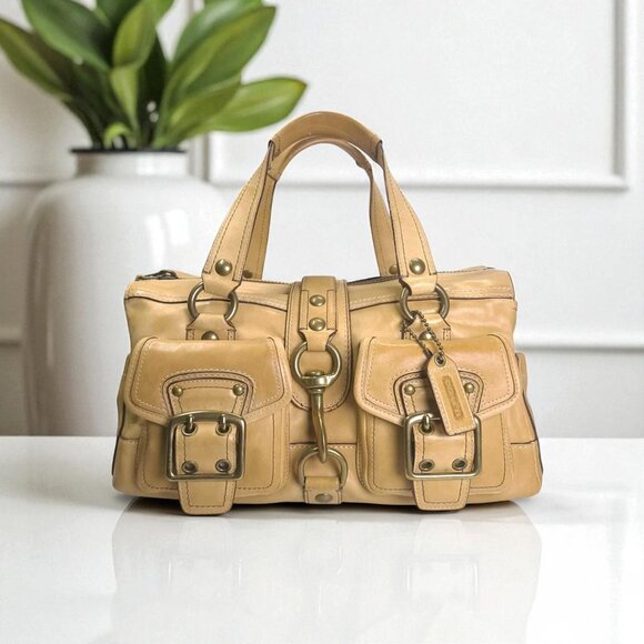 COACH Legacy 10330 65th Anniversary Mandy Y2K Bag in tan - Picture 1 of 12